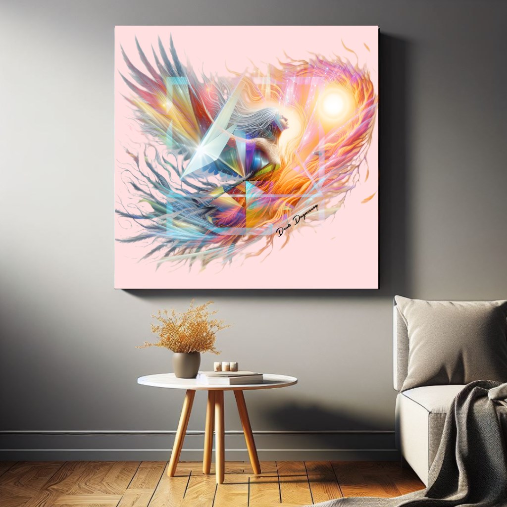 Tableau œuvre artistique sur toile Réf-0002