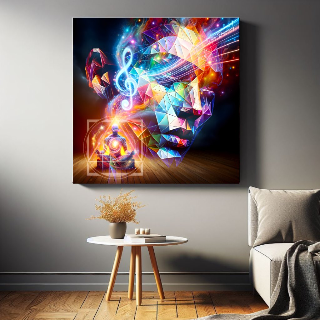 Tableau œuvre artistique sur toile Réf-0005
