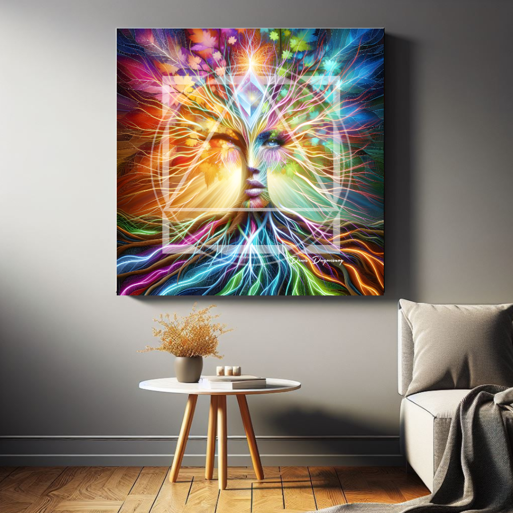 Tableau œuvre artistique sur toile Réf-0012